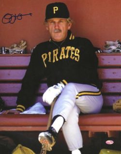 Autographed JIM LEYLAND 8X10 Pittsburgh Pirates Photo