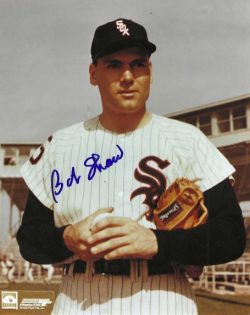 AUTOGRAPHED  BOB SHAW  8X10 Chicago White Sox Photo