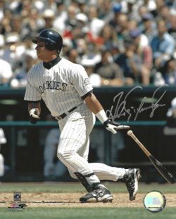 AUTOGRAPHED ANDRES GALARRAGA 8X10 Colorado Rockies Photo