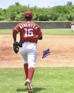 AUTOGRAPHED WILLIAM BERGOLLA 8x10 Philadelphia Phillies Photo