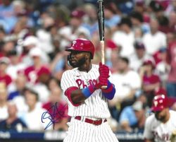 AUTOGRAPHED RODOLFO CASTRO 8X10 Philadelphia Phillies Photo