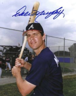 AUTOGRAPHED DALE MURPHY 8X10 Atlanta Braves photo