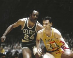 AUTOGRAPHED JOHNNY EGAN 8X10 Los Angeles Lakers photo