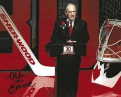 Autographed  MIKE "DOC" EMRICK 8X10 New Jersey Devils Photo