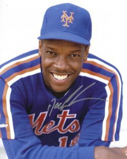 AUTOGRAPHED DOC GOODEN 8X10 New York Mets photo