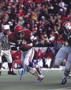 AUTOGRAPHED JOE WASHINGTON 8X10 University of Oklahoma Photo