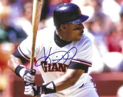 AUTOGRAPHED KEVIN MITCHELL 8X10 San Francisco Giants photo