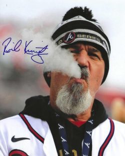 AUTOGRAPHED RICK KRANITZ 8X10 Atlanta Braves photo