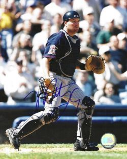 AUTOGRAPHED MATT LECROY 8x10 Minnesota Twins photo