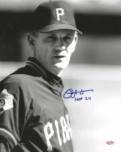 AUTOGRAPHED JIM LEYLAND "HOF 24" 8X10 Pittsburgh Pirates Photo