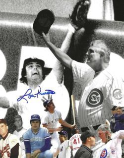 AUTOGRAPHED LOU PINIELLA 8X10 NEW YORK YANKEES photo