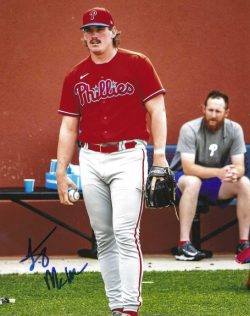 AUTOGRAPHED TOMMY MCCOLLUM 8X10 Philadelphia Phillies Photo