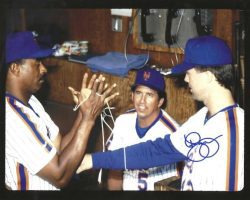 AUTOGRAPHED ROGER MCDOWELL 8X10 New York Mets Photo
