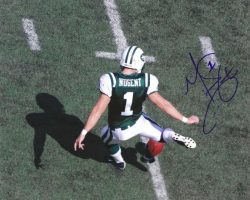 Autographed MIKE NUGENT 8X10 New York Jets photo