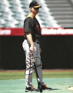 AUTOGRAPHED JIM PRESLEY 8x10 Baltimore Orioles Photo