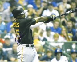 AUTOGRAPHED PABLO REYES 8X10 Pittsburgh Pirates Photo