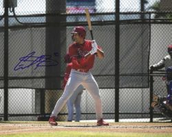 Autographed GABRIEL RINCONES 8X10 Philadelphia Phillies Photo