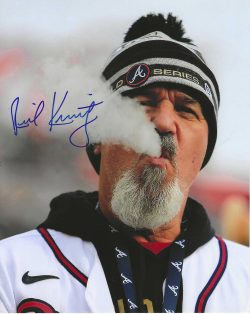 AUTOGRAPHED RICK KRANITZ 8X10 Atlanta Braves photo