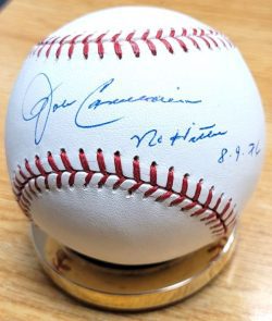 John Candelaria "No Hitter 8/9/76" Autographed Official Major League Baseball