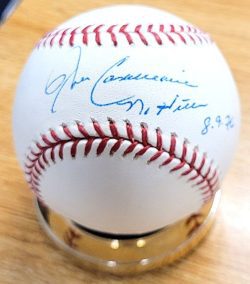 John Candelaria "No Hitter 8/9/76" Autographed Official Major League Baseball