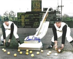AUTOGRAPHED GENE ALLEY 8x10 Pittsburgh Pirates Photo