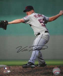 AUTOGRAPHED VINNIE PESTANO 8X10 Cleveland Indians Photo