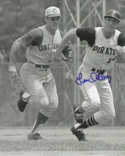 AUTOGRAPHED GENE ALLEY 8x10 Pittsburgh Pirates Photo