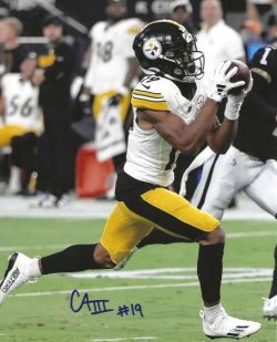 Autographed CALVIN AUSTIN 8x10 Pittsburgh Steelers Photo