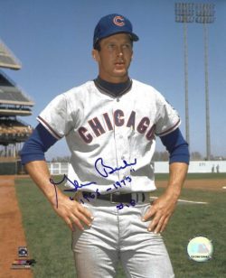 AUTOGRAPHED  GLENN BECKERT 8x10 Chicago Cubs Photo