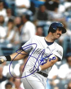 Autographed SID BREAM 8X10 Houton Astros Photo