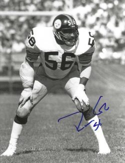Autographed ROBIN COLE 8X10 Pittsburgh Steelers Photo