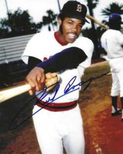 AUTOGRAPHED CECIL COOPER 8X10 Boston Red Sox photo