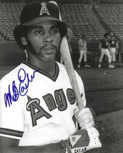AUTOGRAPHED MIKE EASLER  8X10 California Angels Photo