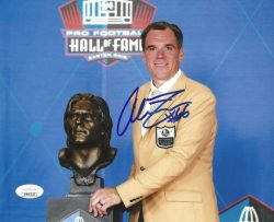Autographed 8x10 Alan Faneca  Pittsburgh Steelers photo JSA Witness