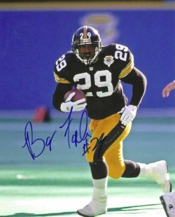 Autographed BARRY FOSTER 8X10 Pittsburgh Steelers photo