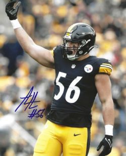 Autographed ALEX HIGHSMITH 8X10 Pittsburgh Steelers photo