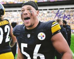 Autographed ALEX HIGHSMITH 8X10 Pittsburgh Steelers photo