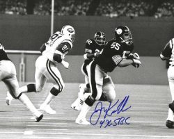 Autographed JON KOLB "4X SBC" 8x10 Pittsburgh Steelers Photo