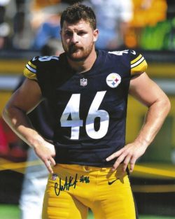 Autographed CHRISTIAN KUNTZ 8X10 Pittsburgh Steelers photo