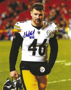 Autographed CHRISTIAN KUNTZ 8X10 Pittsburgh Steelers photo