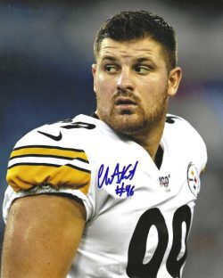 Autographed CHRISTIAN KUNTZ 8X10 Pittsburgh Steelers photo
