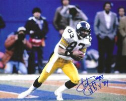 Autographed LOUIS LIPPS "ROY 84" 8x10 Pittsburgh Steelers Photo
