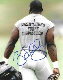 Autographed GREG LLOYD 8X10 Pittsburgh Steelers photo