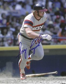 AUTOGRAPHED GREG LUZINSKI 8x10 Chicago White Sox Photo