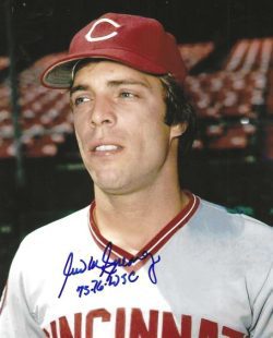 AUTOGRAPHED Will McEnaney "75, 76 WSC" 8x10 Cincinnati Reds Photo