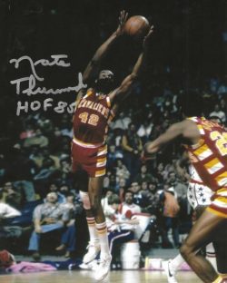 Autographed NATE THURMOND "HOF 85"  8X10 Cleveland Cavaliers photo