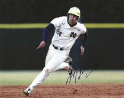 AUTOGRAPHED MATT VIERLING 8x10 Notre Dame Philadelphia Phillies Photo