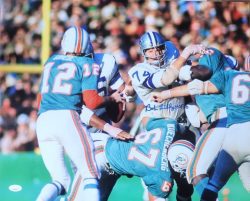 Autographed  BOB LILLY "HOF 80" 16x20 Dallas Cowboys Photo JSA
