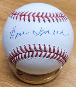 Autographed GENE TENACE Official Major League Baseball