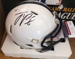 Autographed JOEY PORTER JR Penn State Mini Helmet JSA
